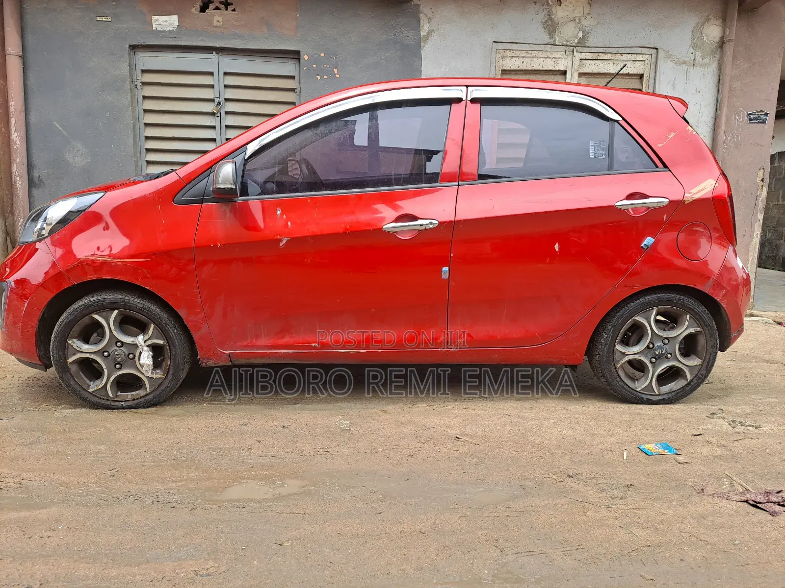 Kia Morning 2012 Red