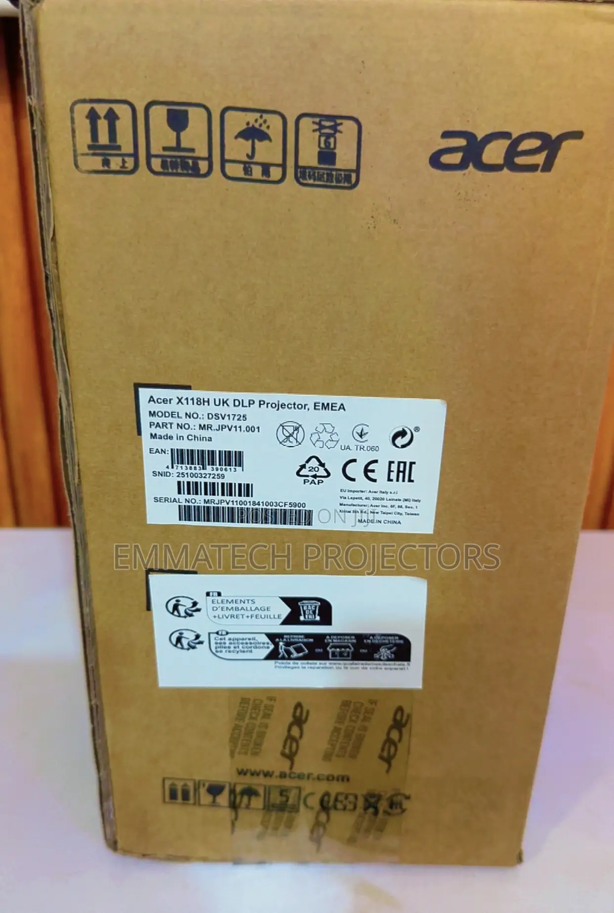 Brand New Acer Acer X118h 3600 Ansi Lumens Projector – Lekki , Ikeja