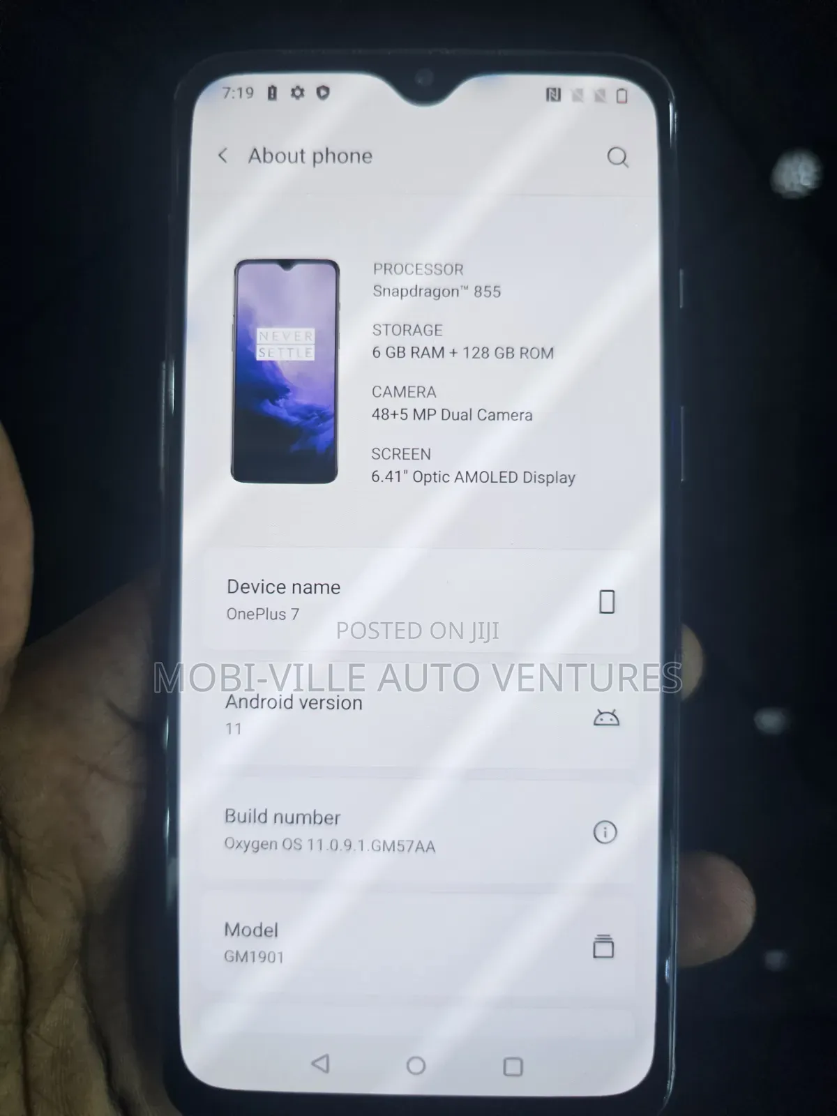 OnePlus 7 128 GB Blue