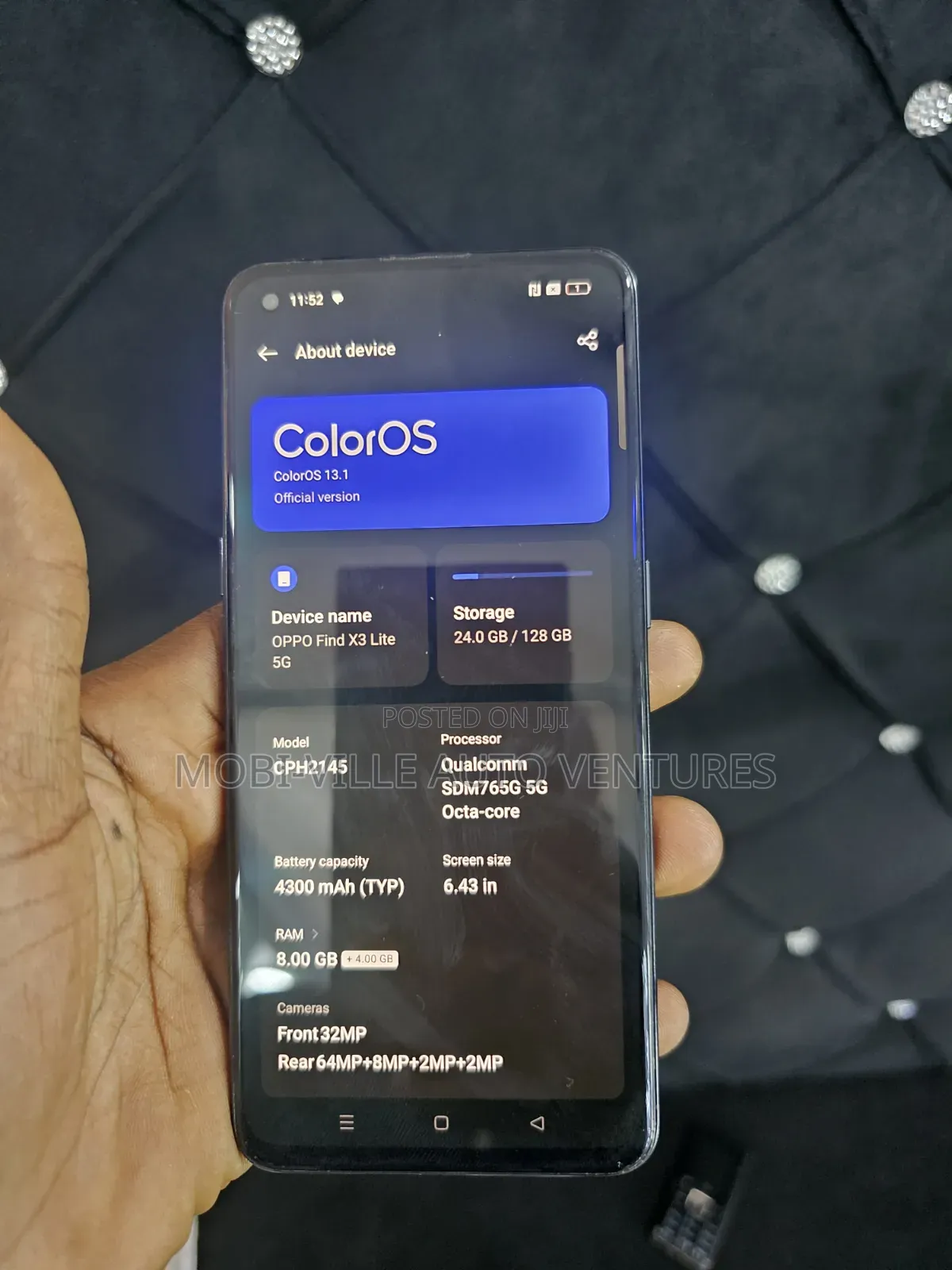 Oppo Find X3 Lite 128 GB Black