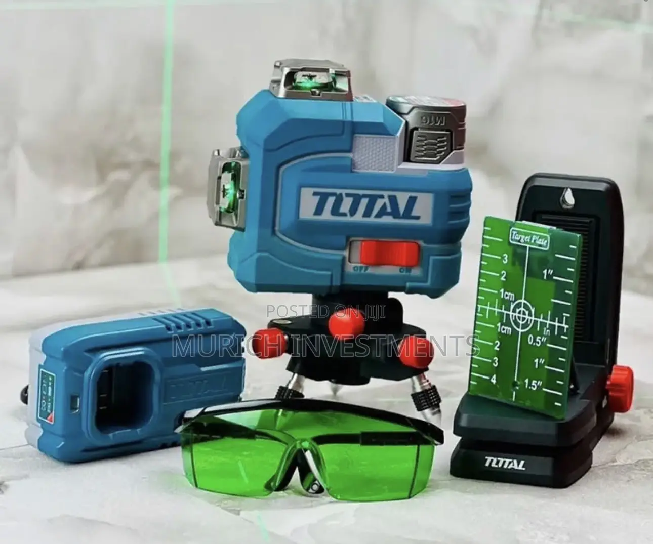 Total 3d 12 Lines 16v Wireless Laser Level 0-35m
