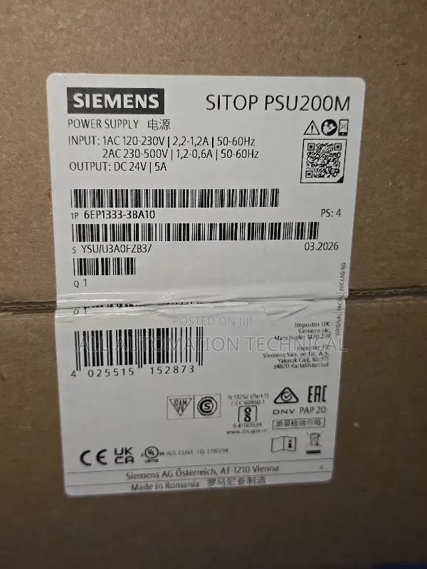 6ep1333-3ba10 | Siemens Sitop Psu200m Stabilised Power Supply Unit