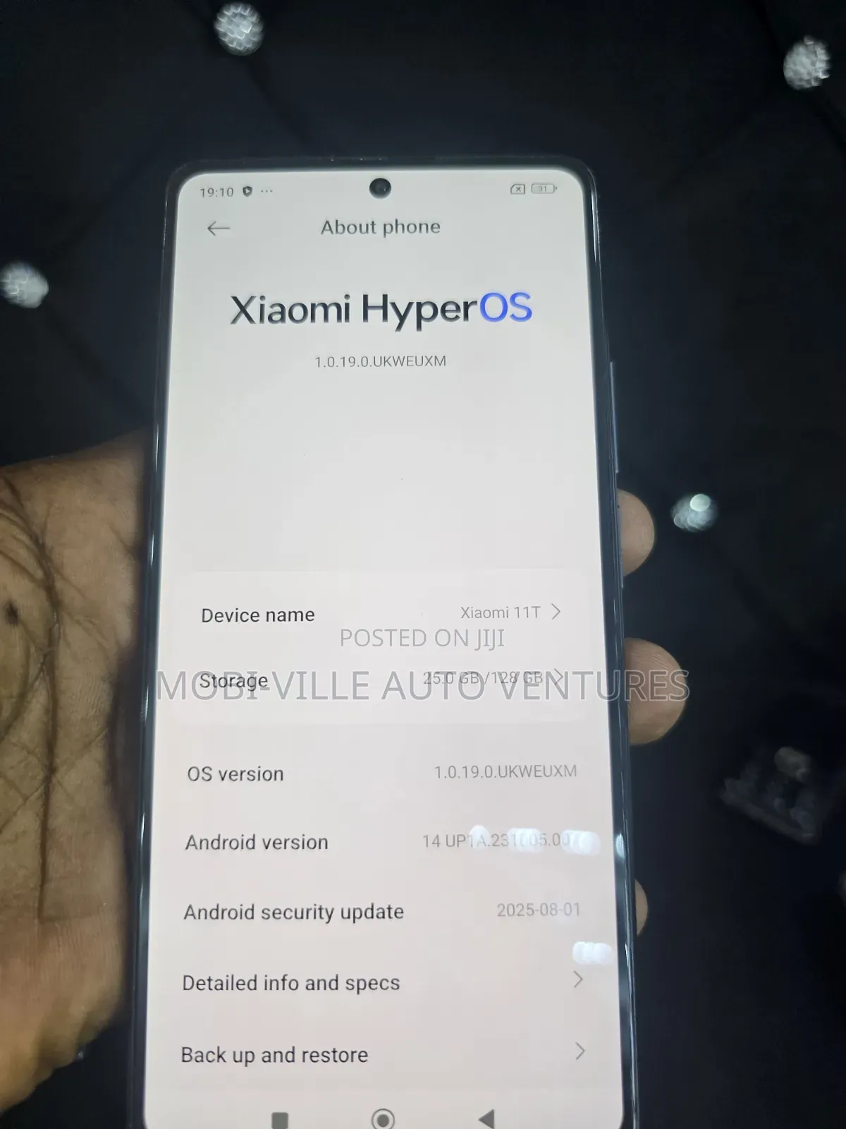 Xiaomi Redmi Note 11 Pro 5G 128 GB Black