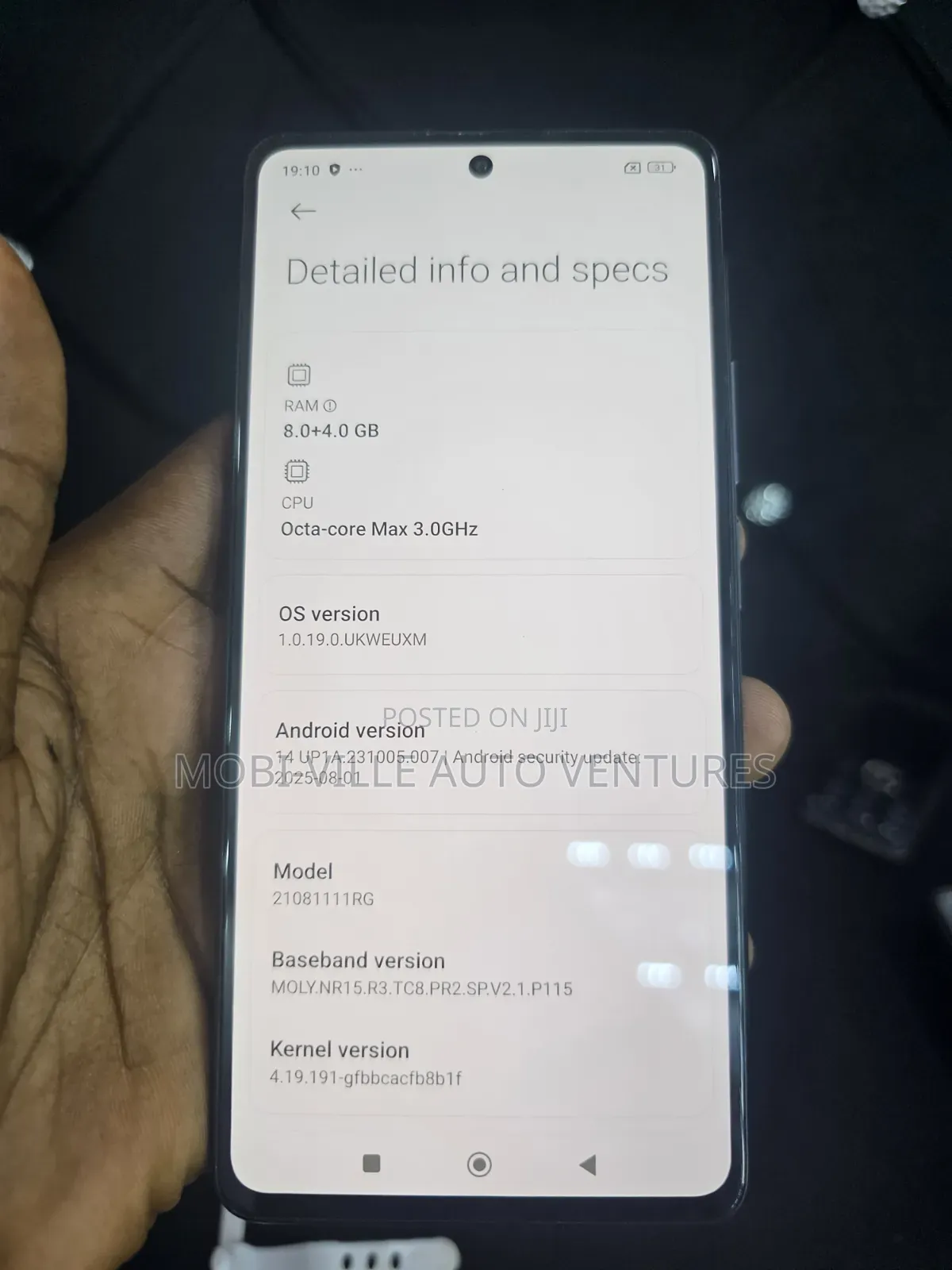 Xiaomi Redmi Note 11 Pro 5G 128 GB Black