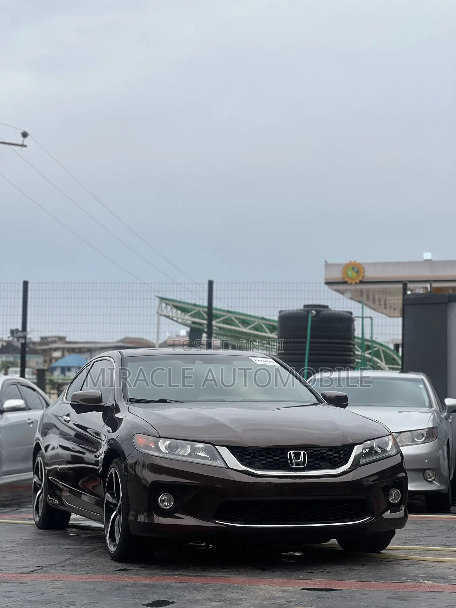 Honda Accord EX-L V-6 2dr Coupe w/Navigation (3.5L 6cyl 6A) 2014 Brown