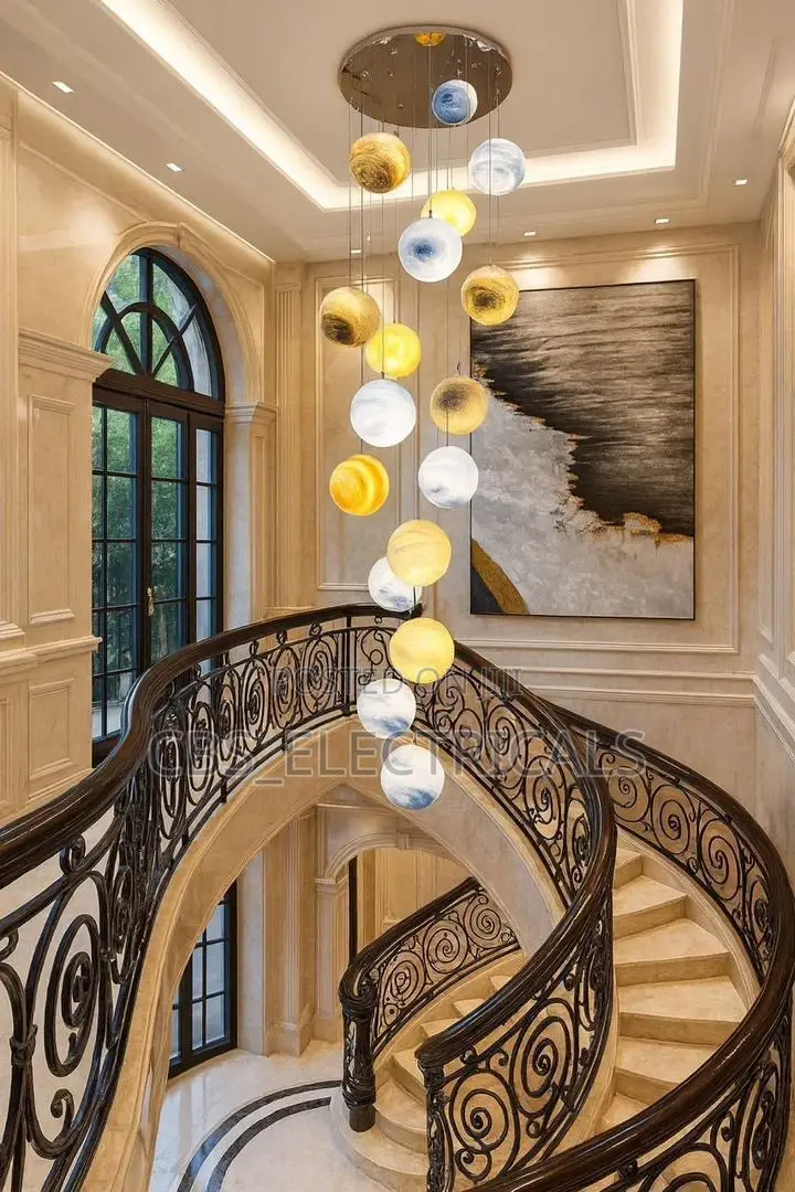 Luxury Staircase Chandelier