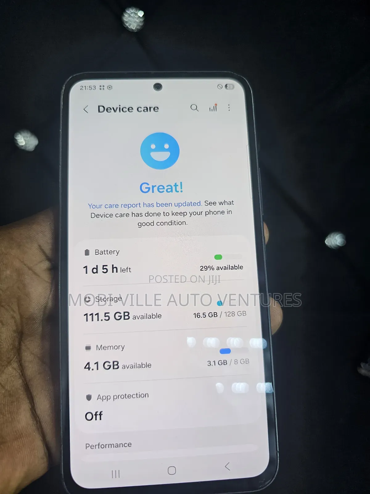 Samsung Galaxy A54 5G 128 GB Black