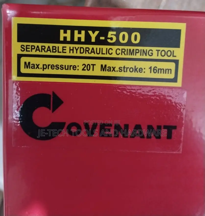 Heavy-Duty Hydraulic Crimping Tool Kit 500mm