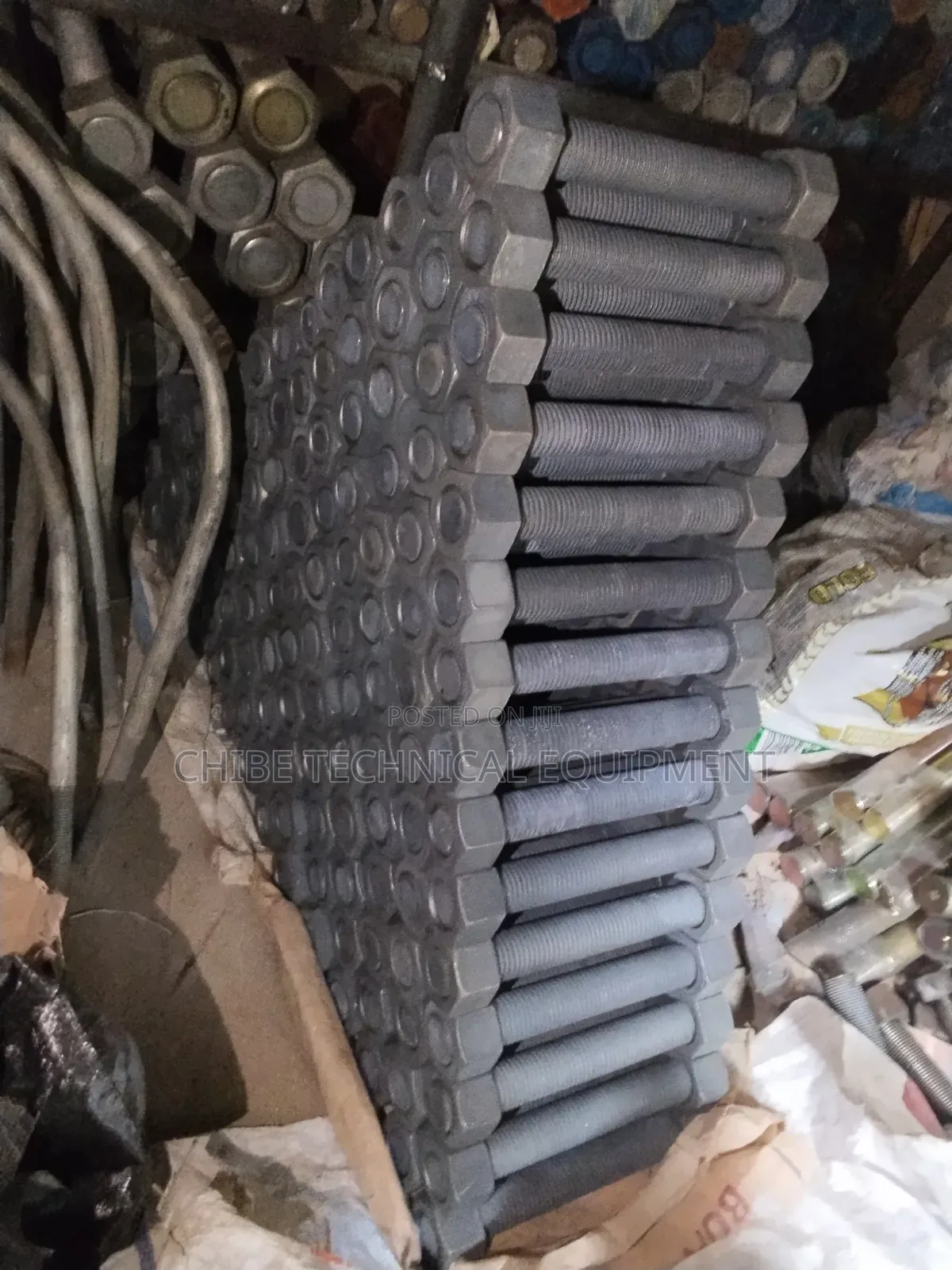 1.7/8 X400 Hot Dip Galvanized Stud Bolt and Nut