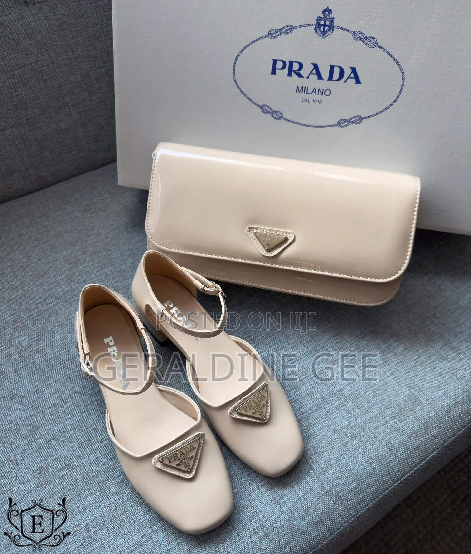 *Prada Patent Leather Pumps Set*