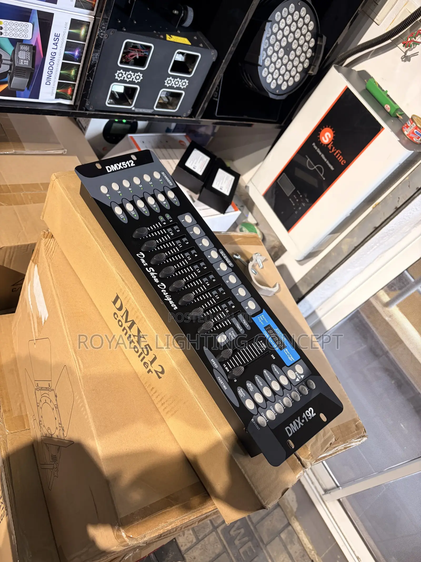 DMX 512 Console