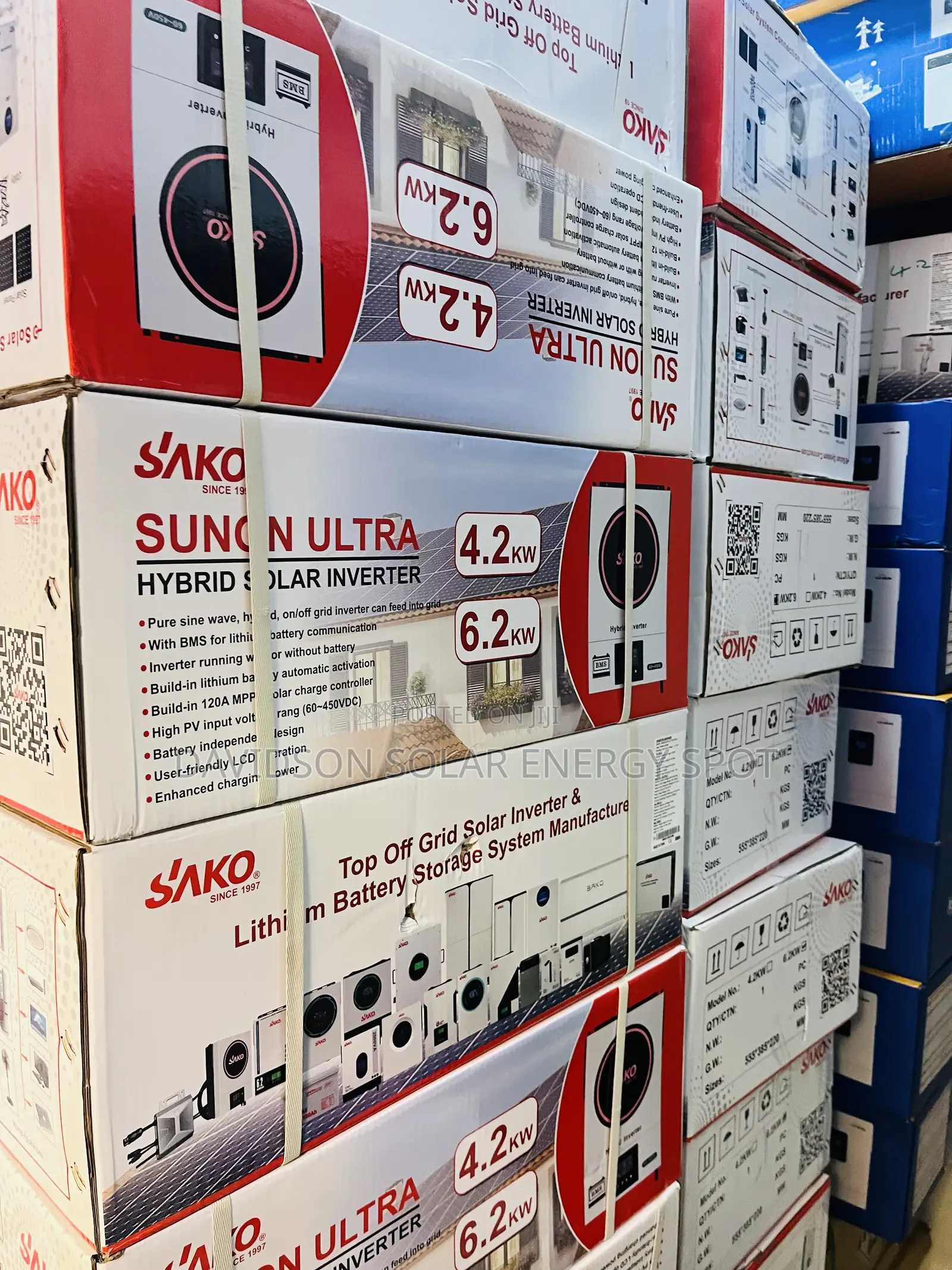 6.2kva 48v Sako Solar Inverter Hybrid