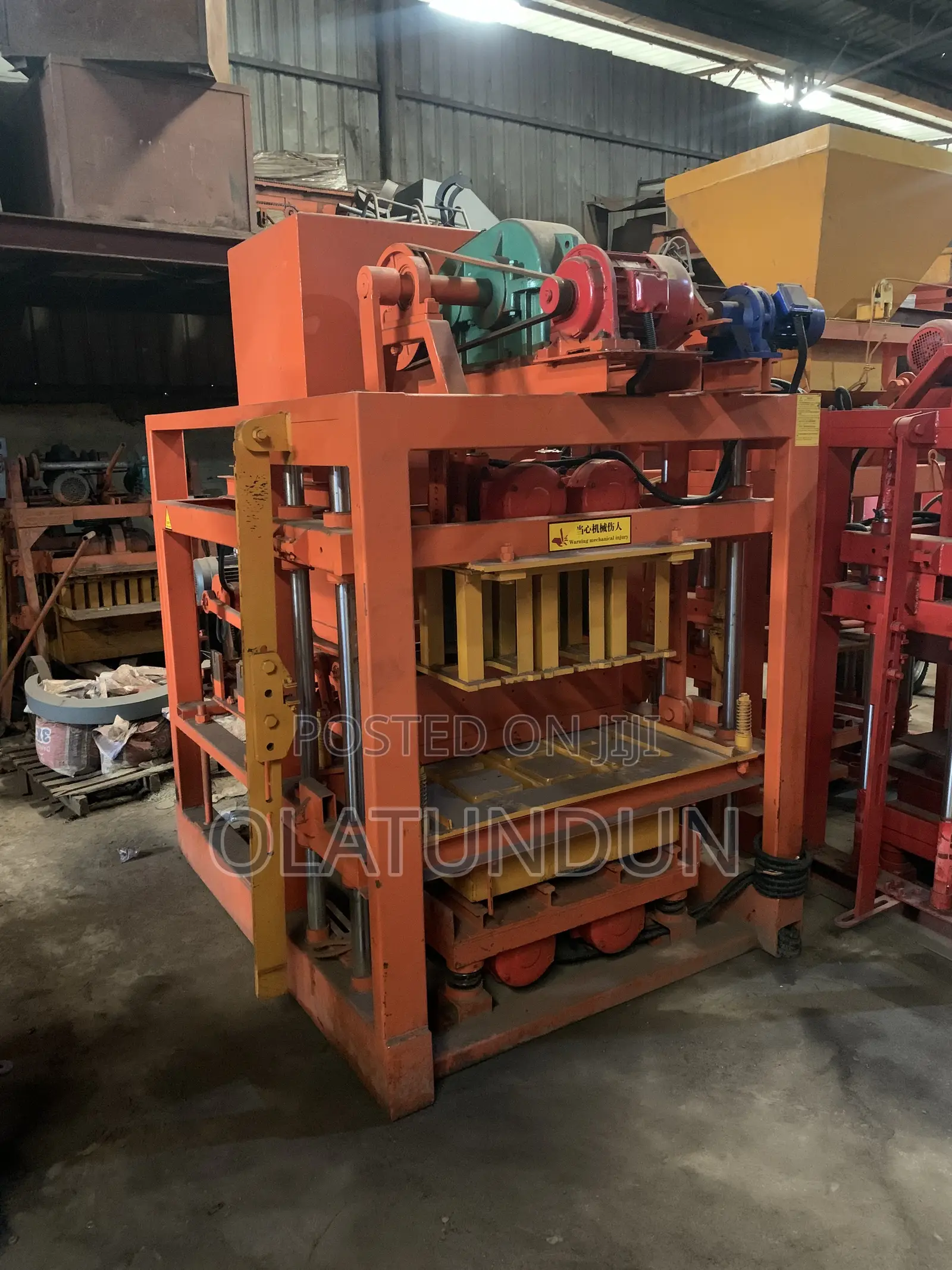 Block Moulding Machine