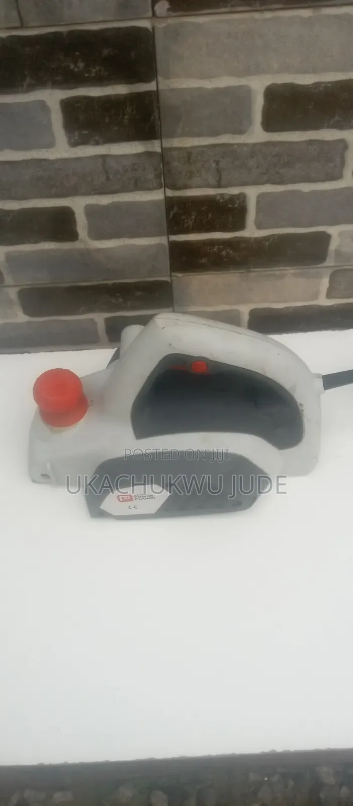 Electric Planer Designed for Resizing and Leveling Wooden Surfaces,