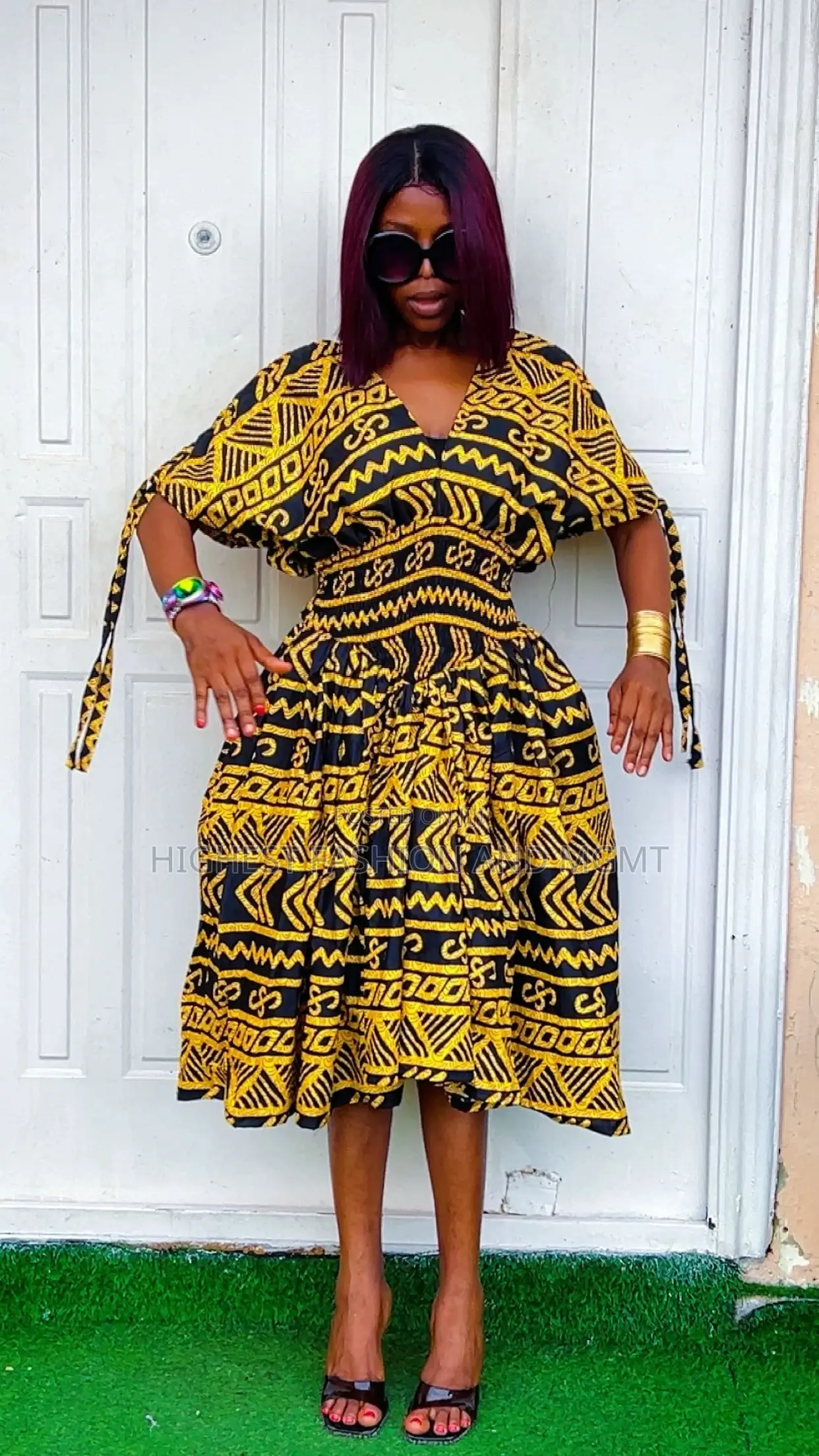 Short Butterfly Gown