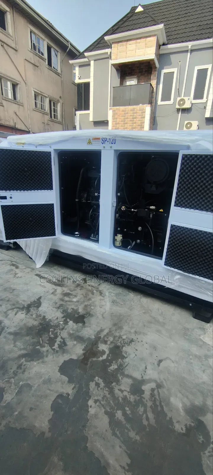 120kva Brand New Uk Perkins Soundproof Copper Coil Generator