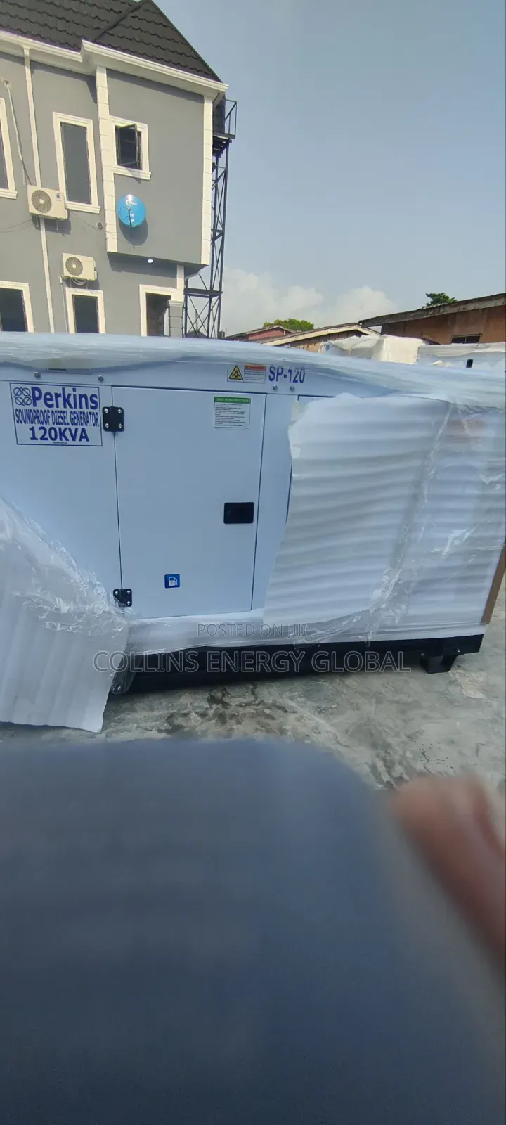 120kva Brand New Uk Perkins Soundproof Copper Coil Generator