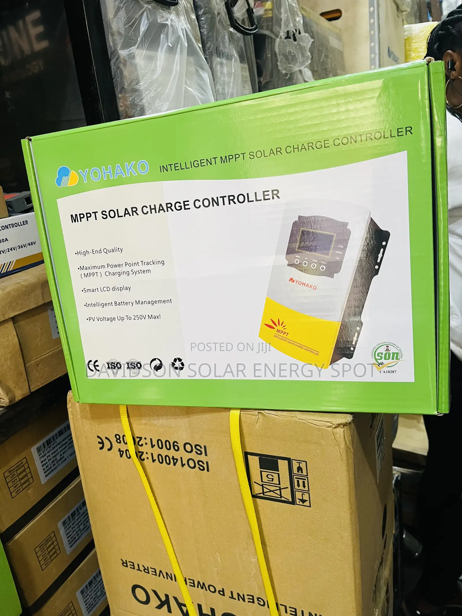 120arh Yohako Solar Charger Controller MPPT