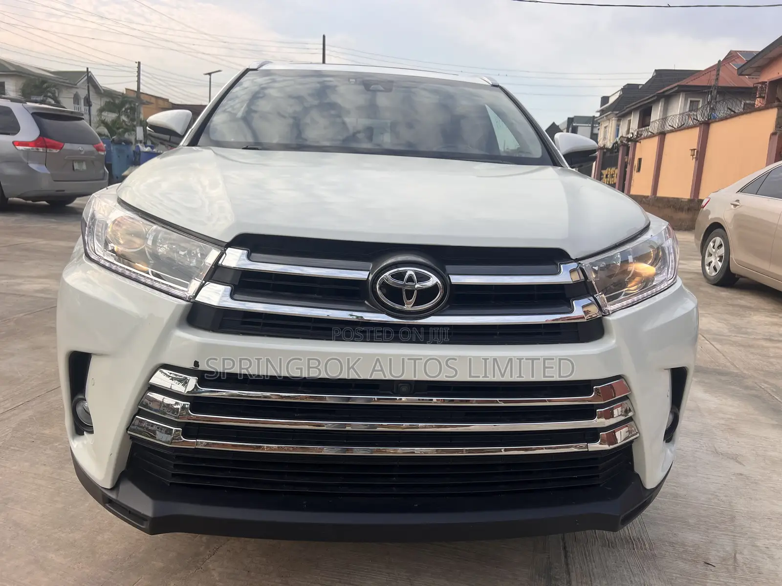 Toyota Highlander Limited Platinum 4x4 V6 (3.5L 6cyl 8A) 2017 White