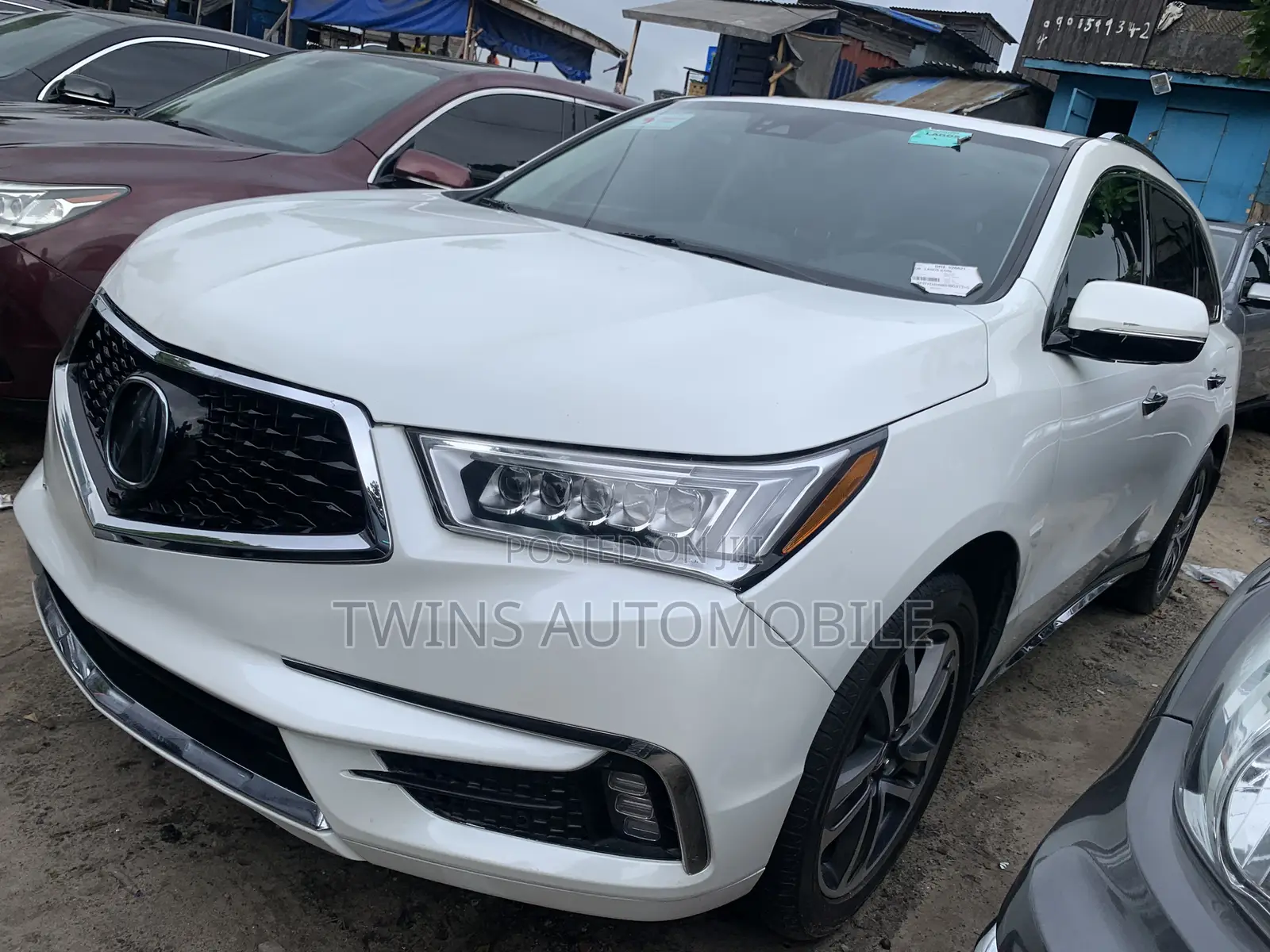 Acura MDX Advance & Ent. Pkgs SH-AWD 2019 White