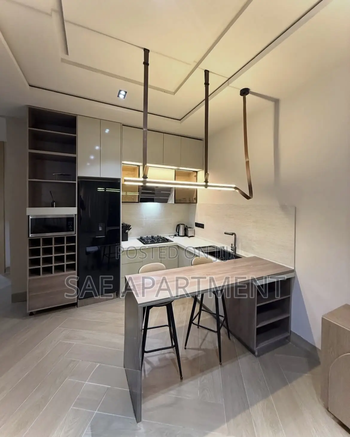 Beige Two Bedroom Apartment, Asokoro Abuja