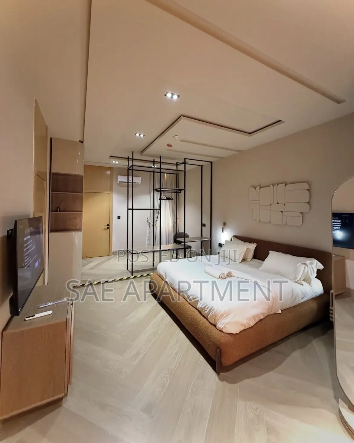 Beige Two Bedroom Apartment, Asokoro Abuja