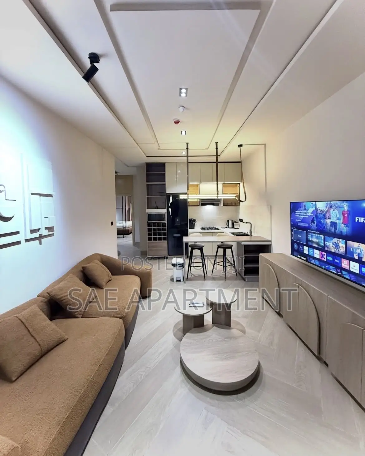 Beige Two Bedroom Apartment, Asokoro Abuja