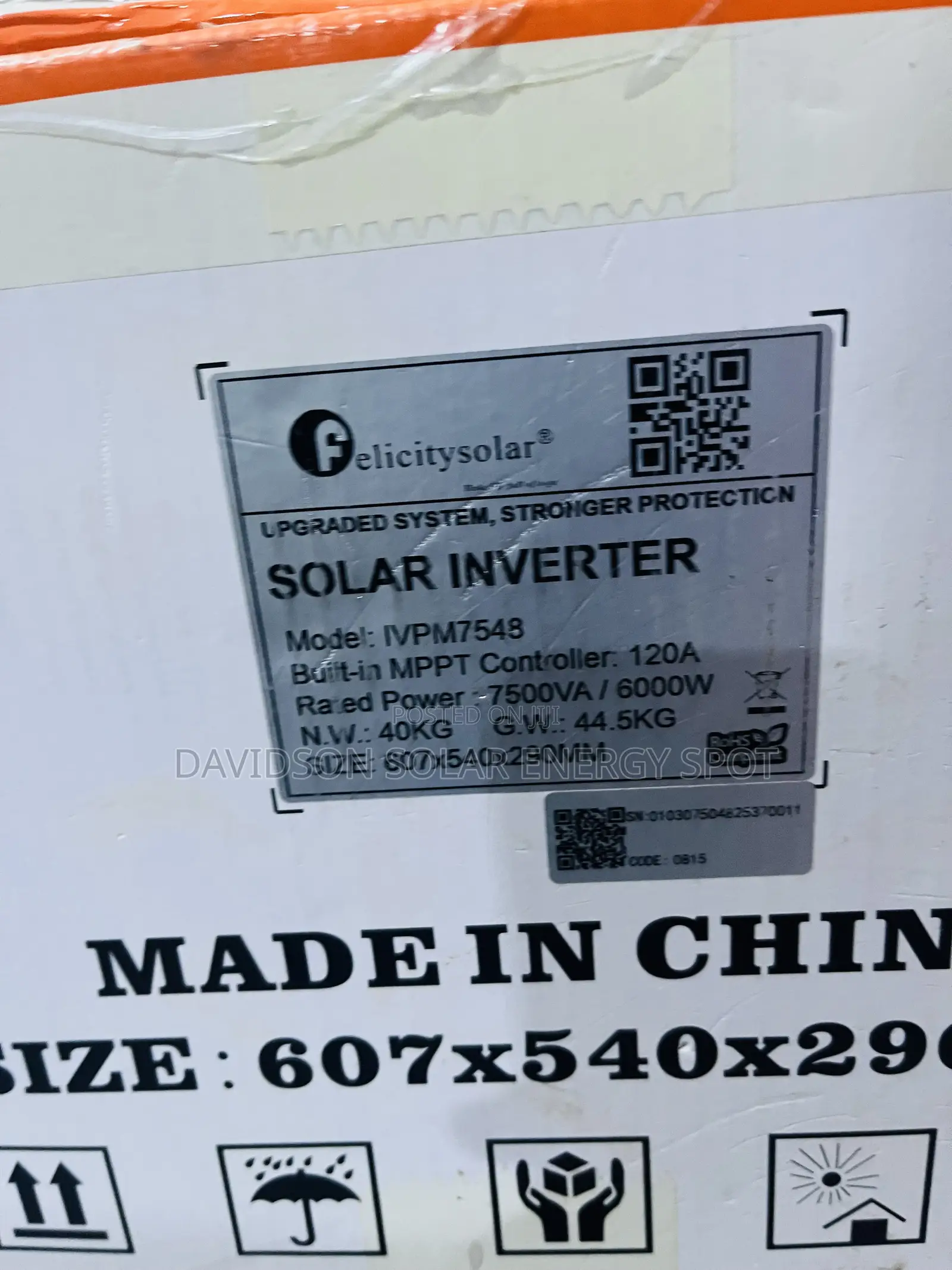 7.5kva 48v Felicity Solar Inverter Hybrid