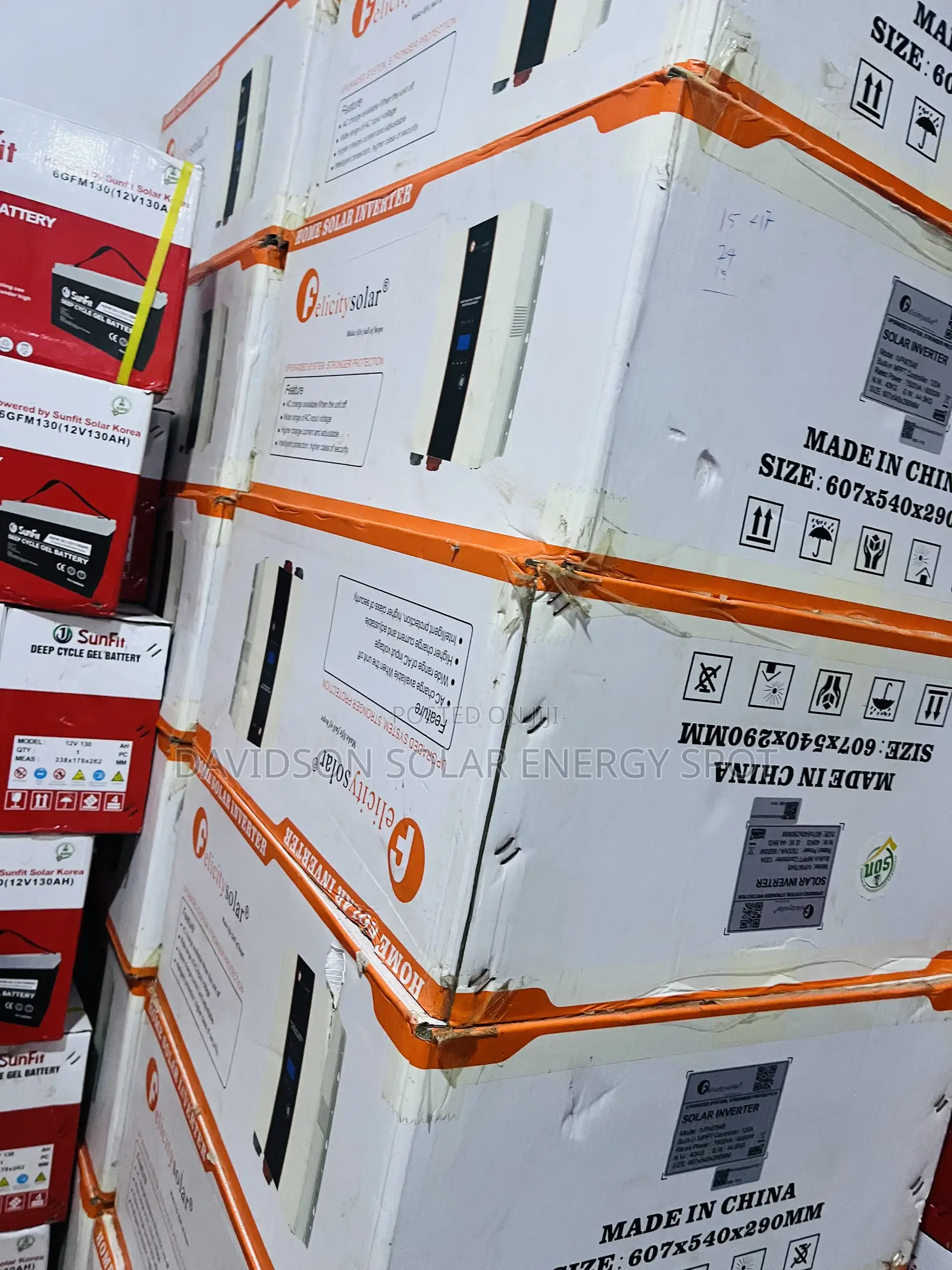 7.5kva 48v Felicity Solar Inverter Hybrid