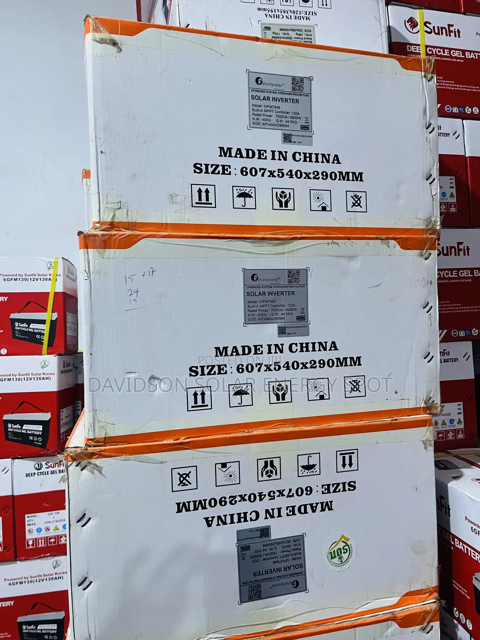 7.5kva 48v Felicity Solar Inverter Hybrid
