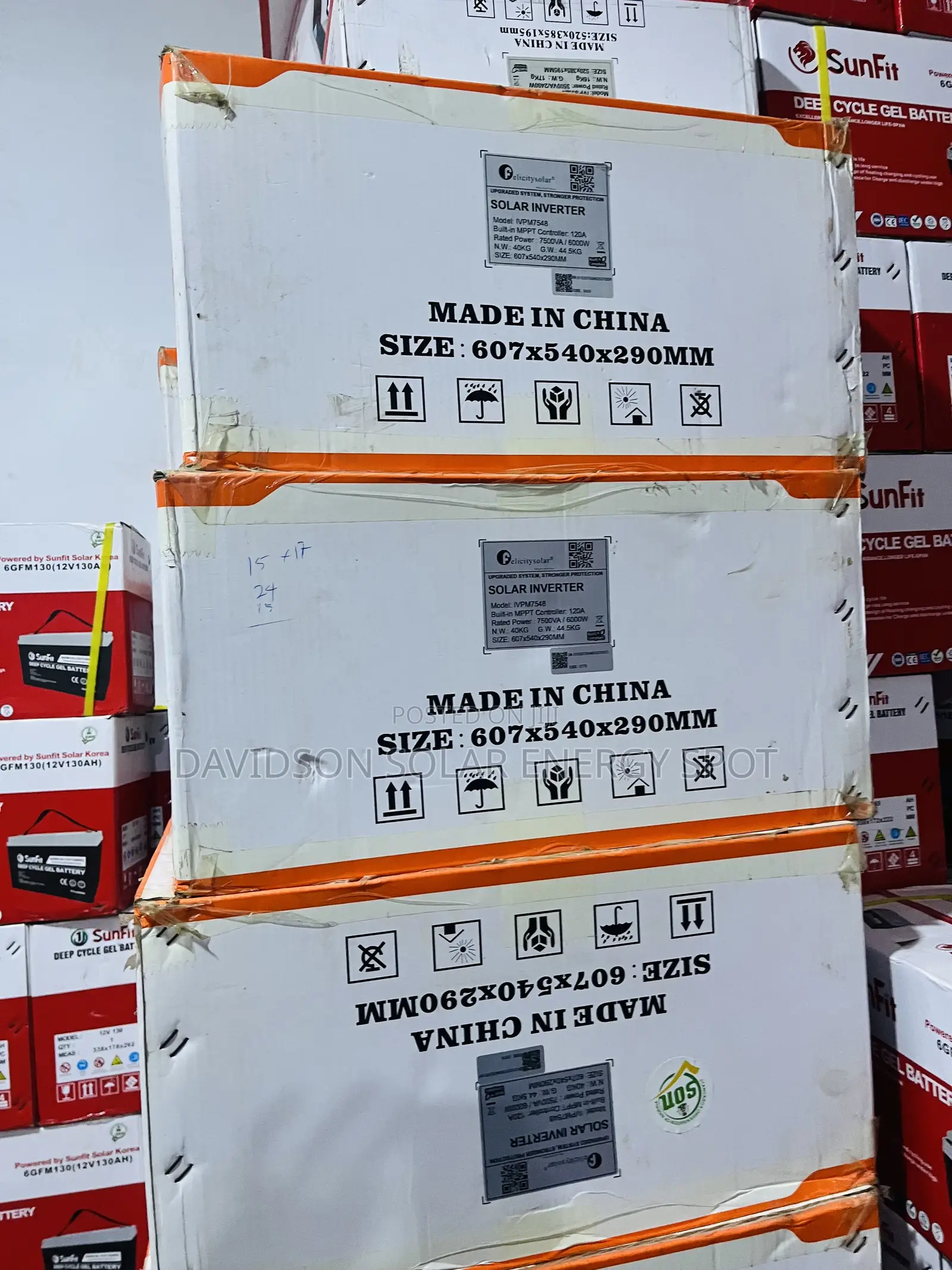 7.5kva 48v Felicity Solar Inverter Hybrid