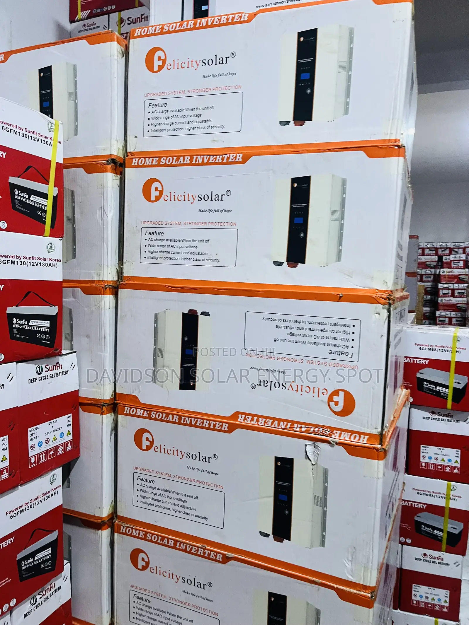 7.5kva 48v Felicity Solar Inverter Hybrid