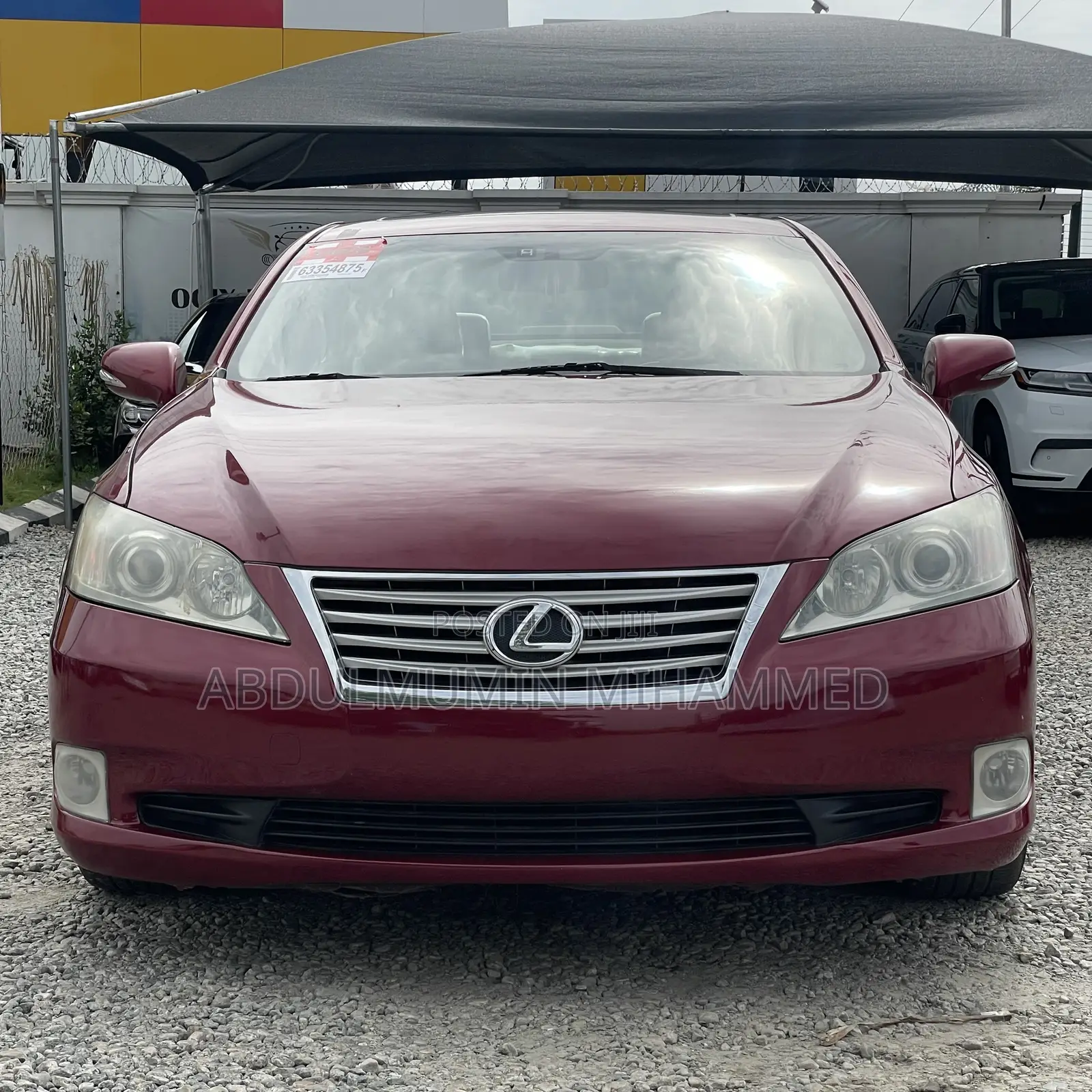 Lexus ES 350 2011 Red