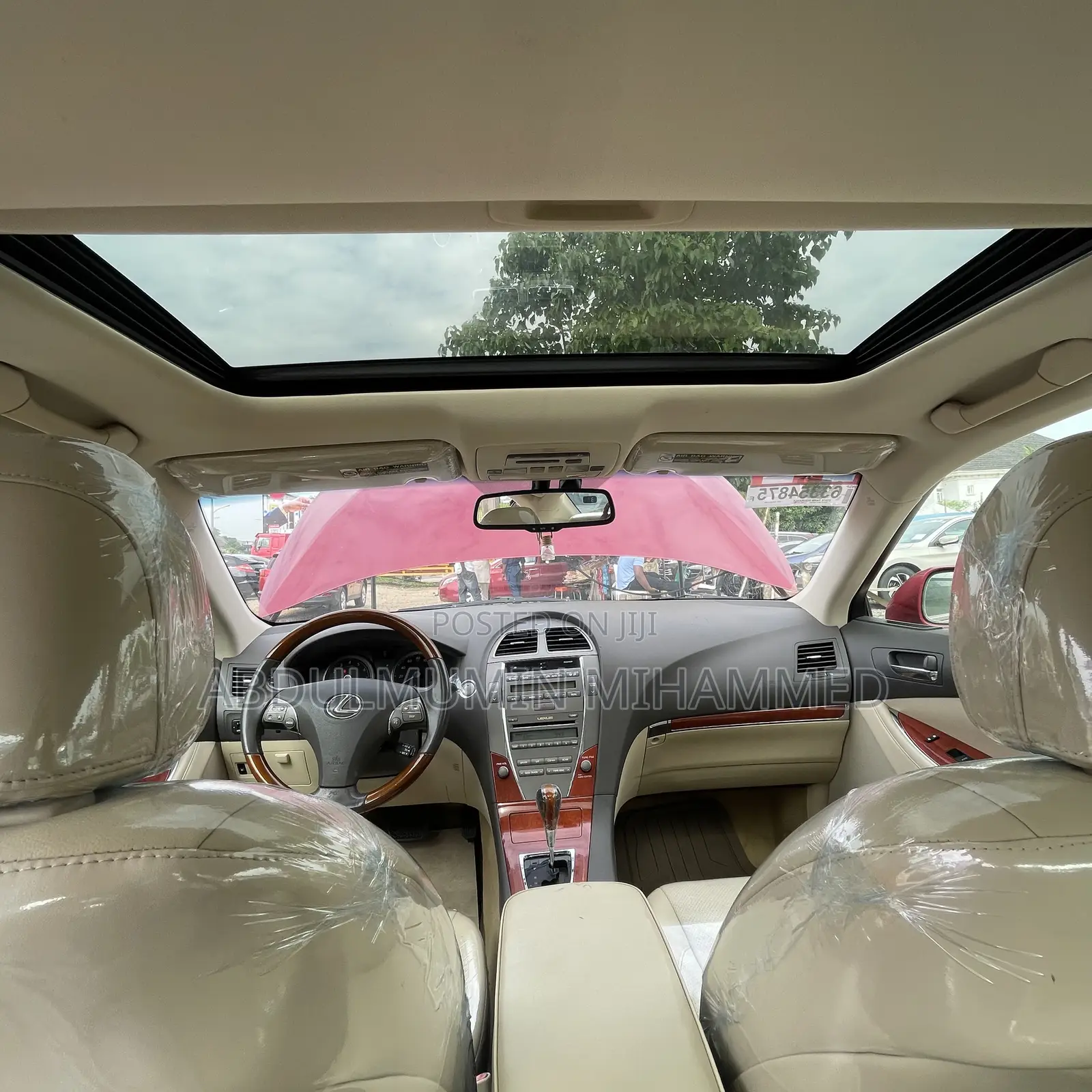 Lexus ES 350 2011 Red