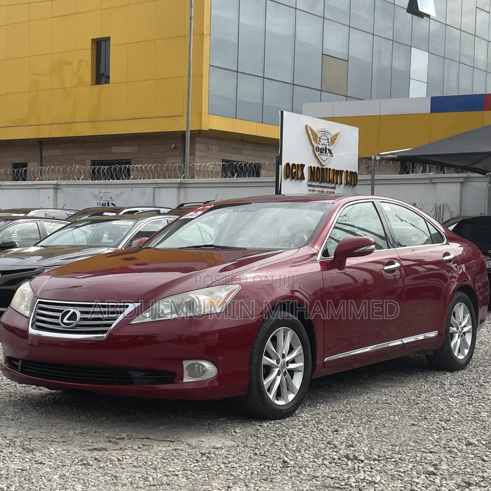 Lexus ES 350 2011 Red