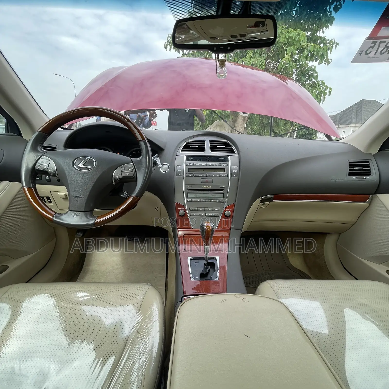 Lexus ES 350 2011 Red