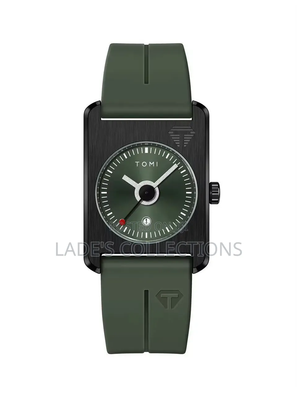 Good Quality Tomi Rubber Wristwatch+Classic Wallet and Pen