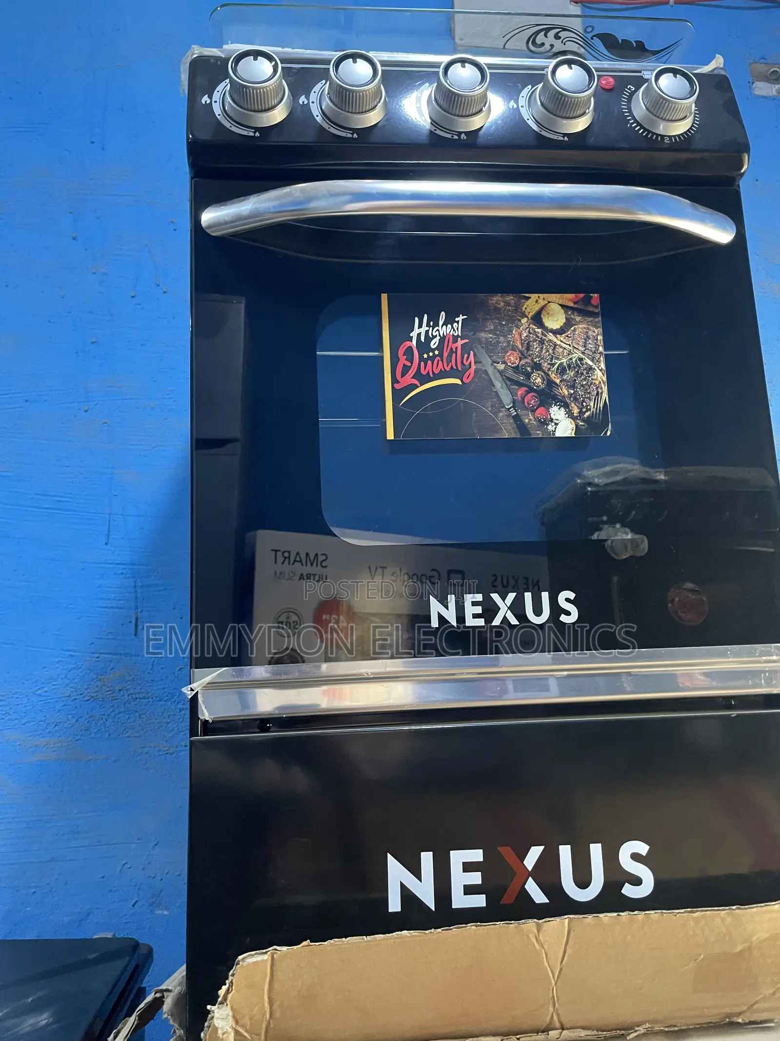 Nexus 60by60 3in1 Cooker With Oven Powerful Burner Outpu