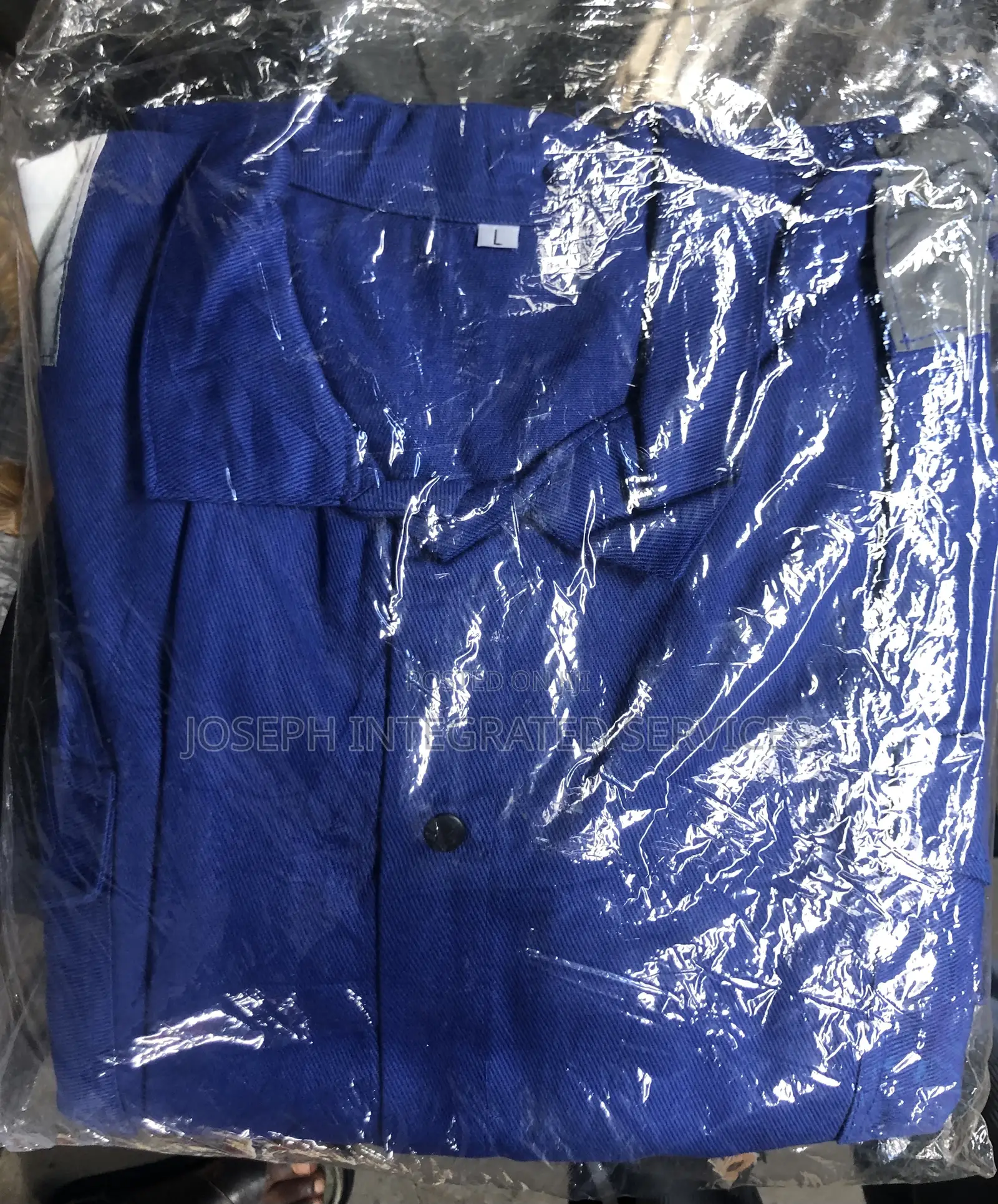 Blue Vaultex Safety Coveralls