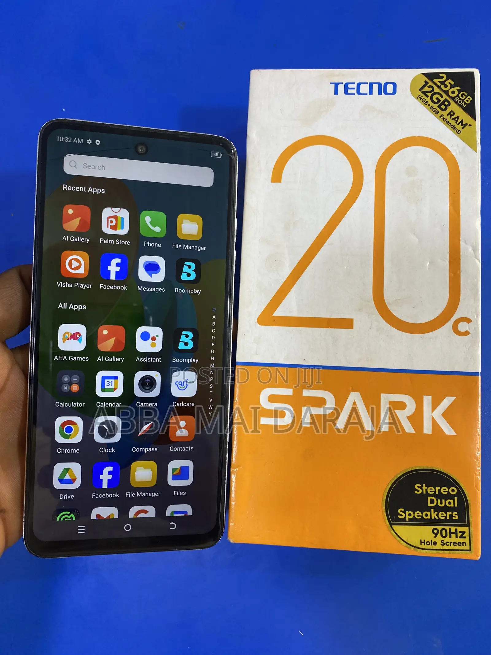 Tecno Spark 20C 256 GB White