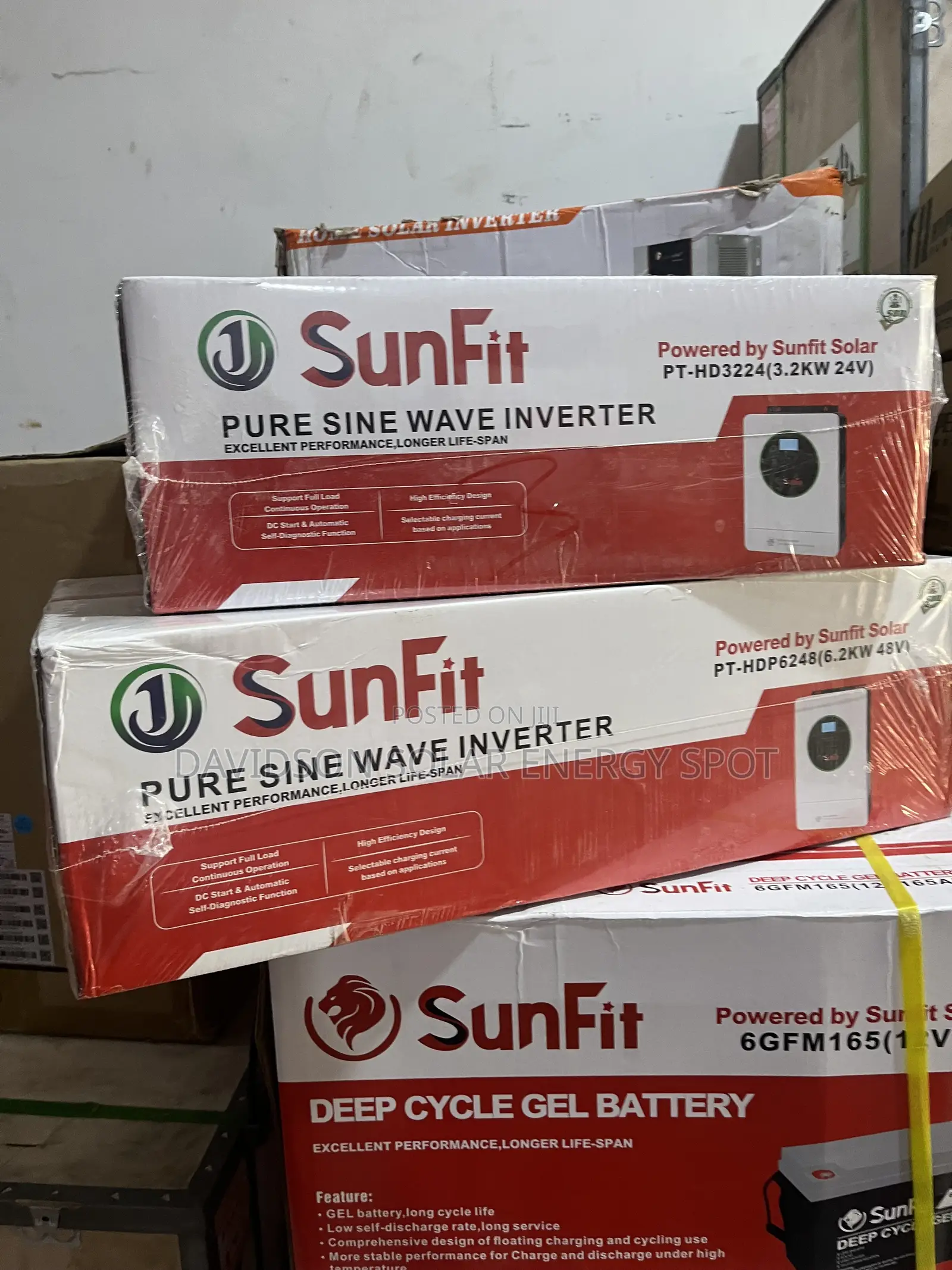 6.2kva 48v Sunfit Solar Inverter Hybrid