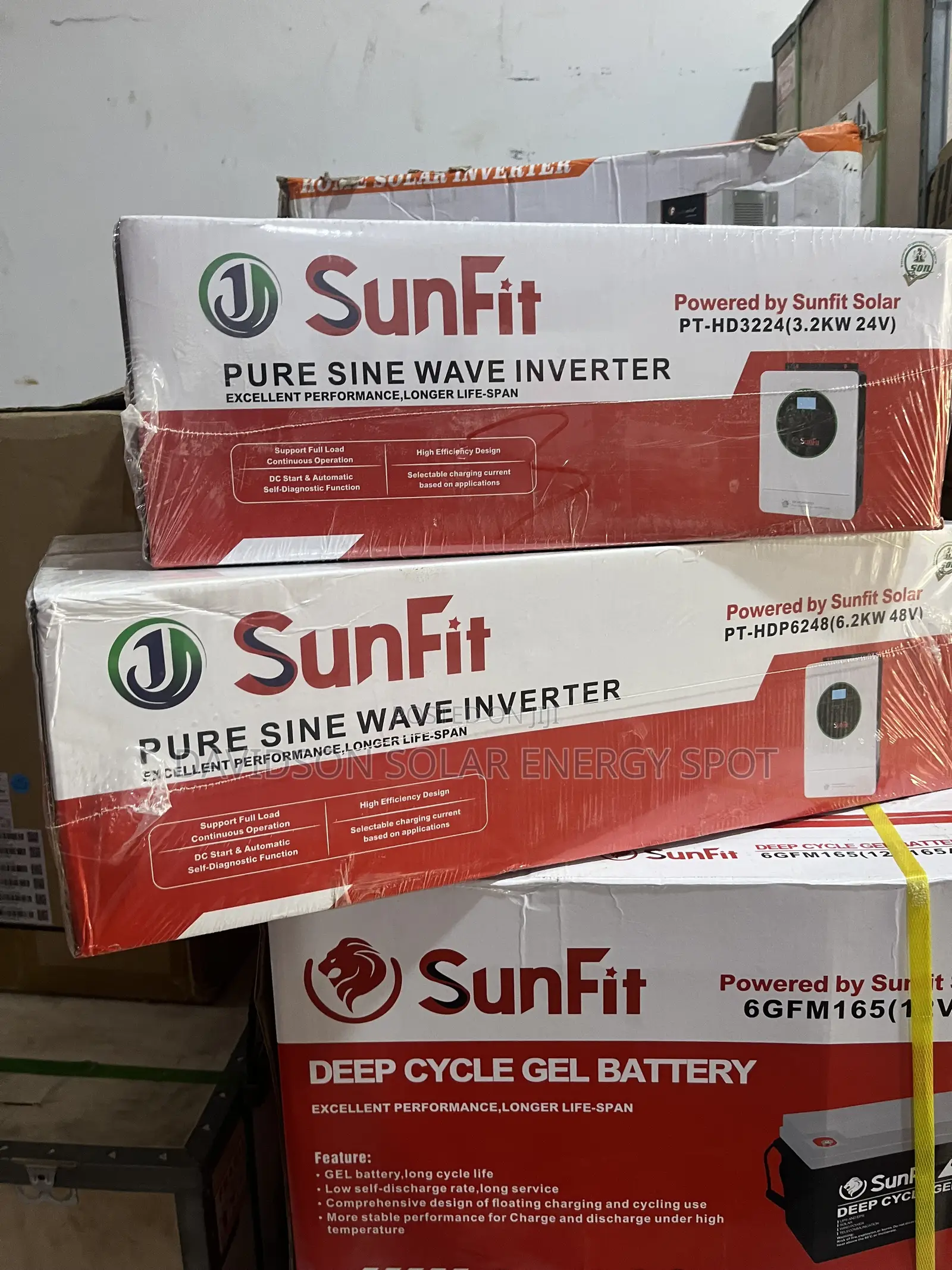 6.2kva 48v Sunfit Solar Inverter Hybrid
