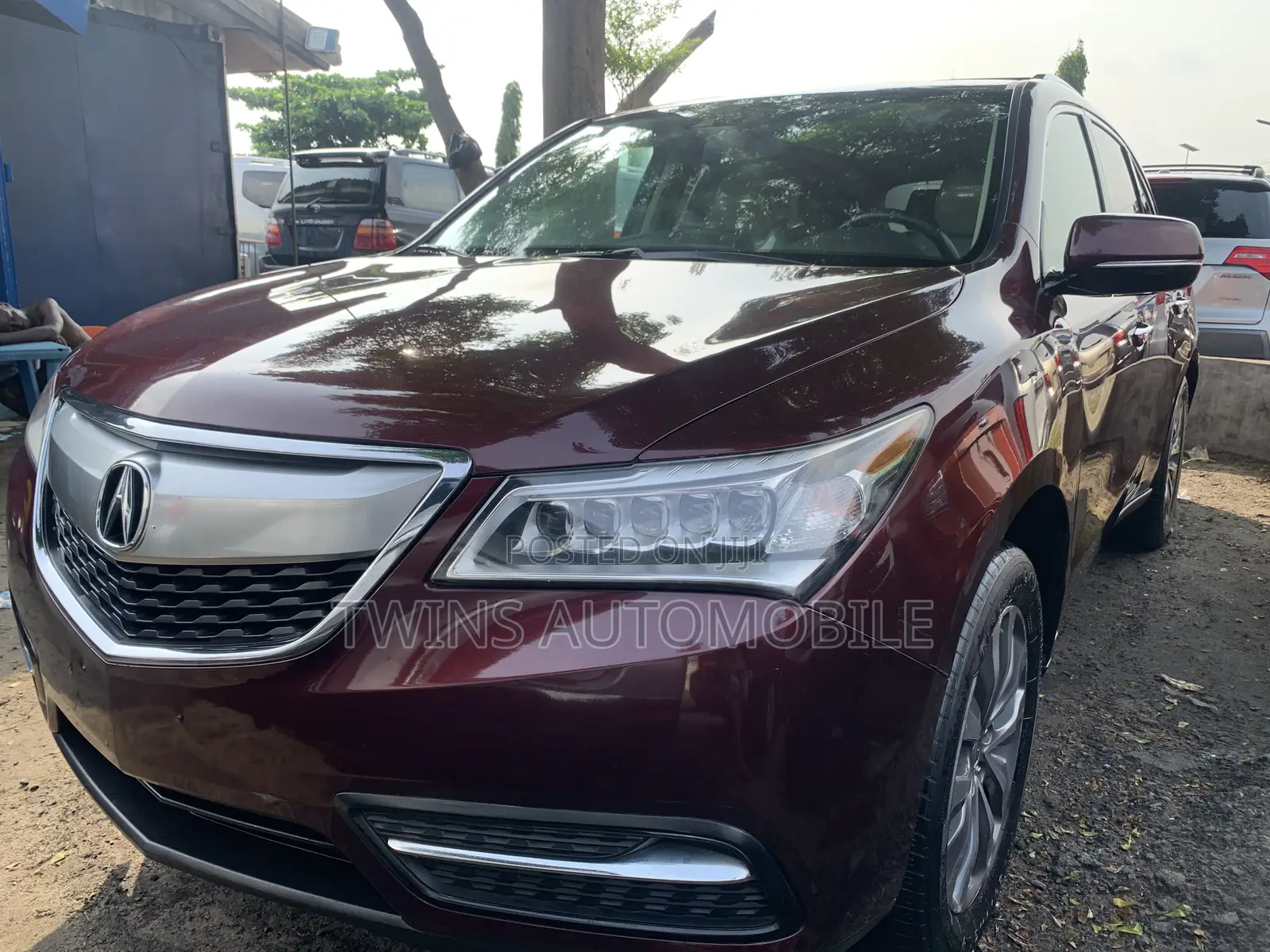 Acura MDX Technology Package 4dr SUV (3.5L 6cyl 6A) 2015 Red