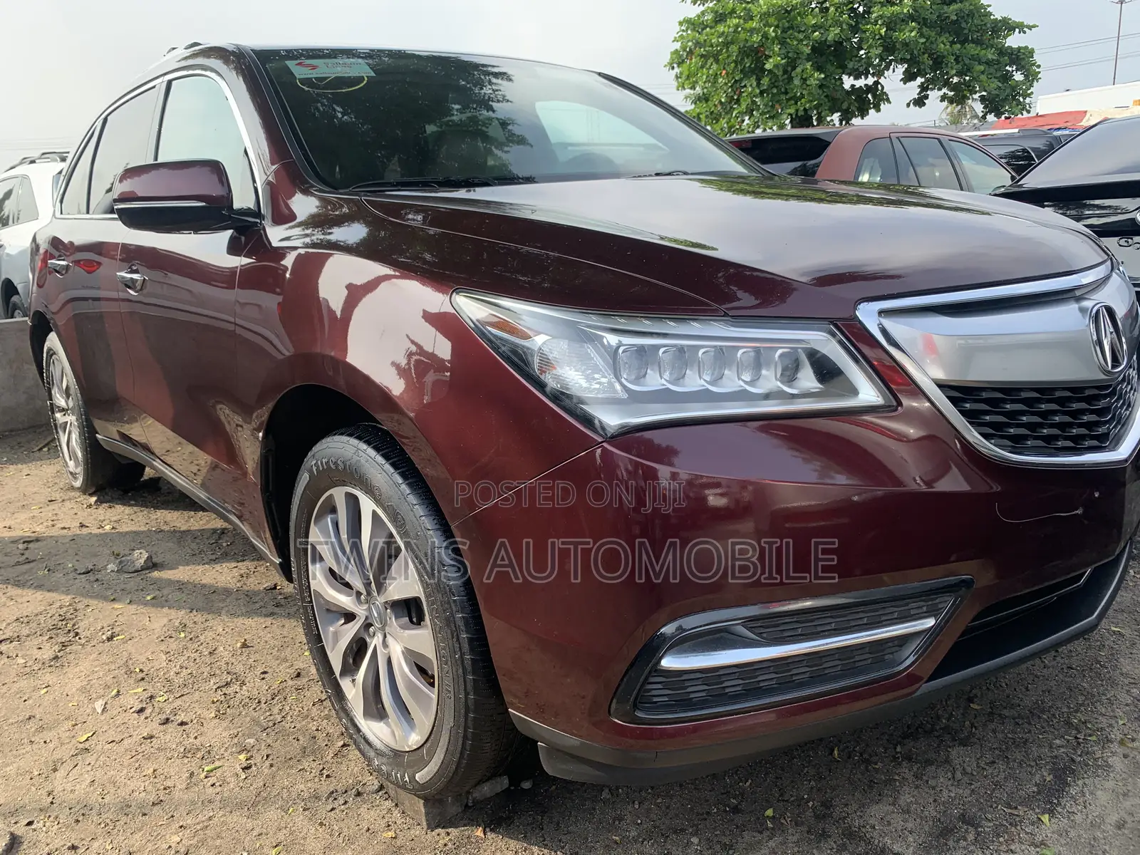 Acura MDX Technology Package 4dr SUV (3.5L 6cyl 6A) 2015 Red