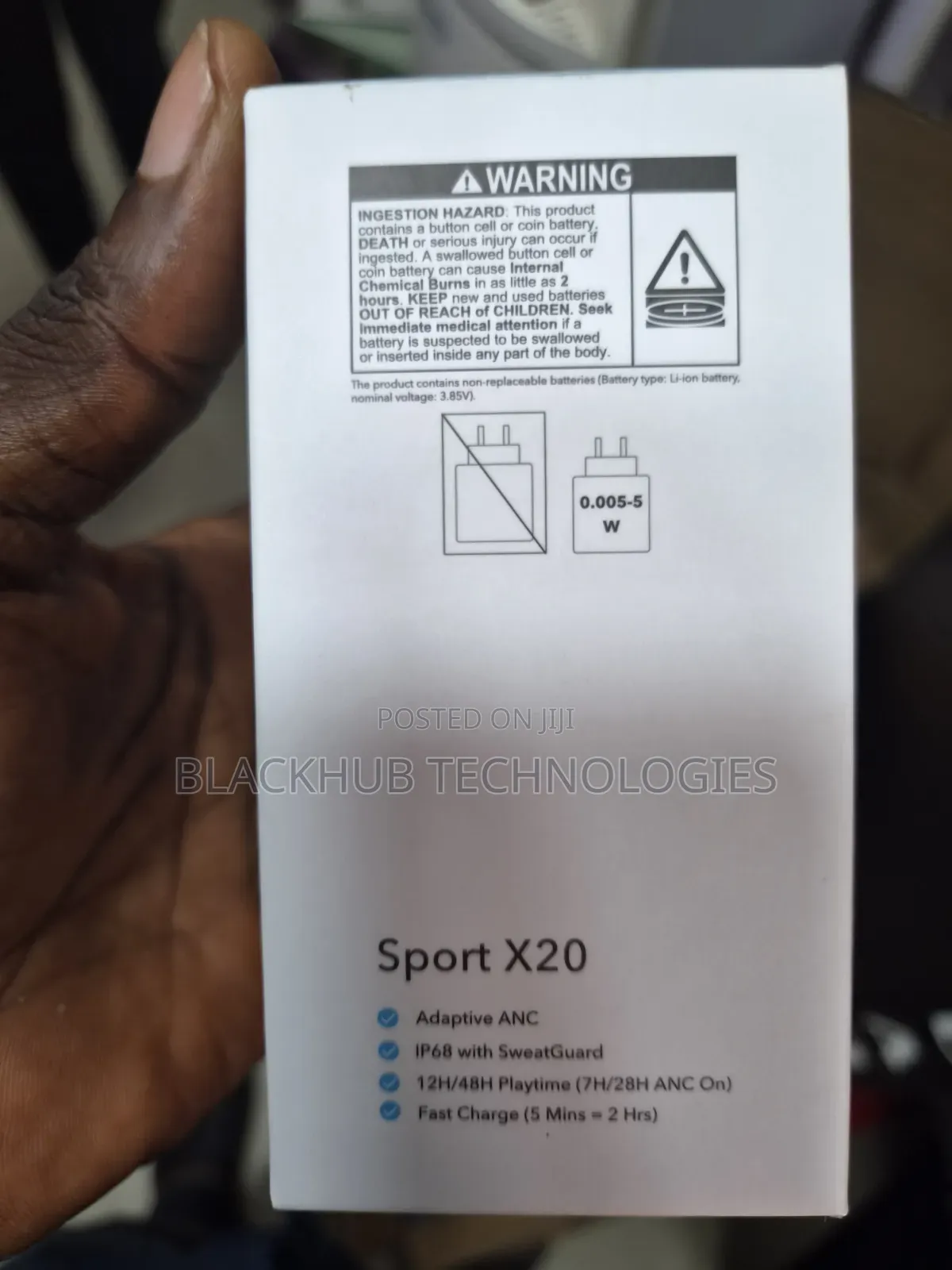 Anker Soundcore Sport X20 Anc | Flexfit Earbud Hook for a Secure Fit