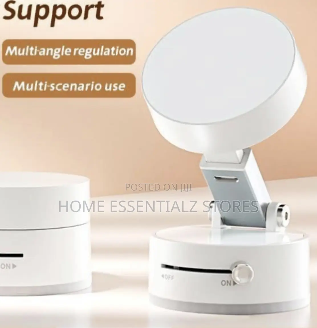 360° Foldable Magnetic Vacuum Suction Phone Holder