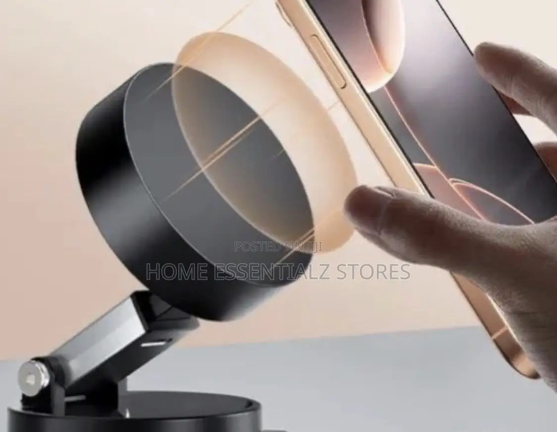 360° Foldable Magnetic Vacuum Suction Phone Holder