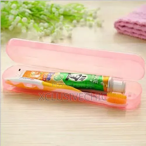 Spoon/ Toothbrush and Toothpaste Holder Empty Case