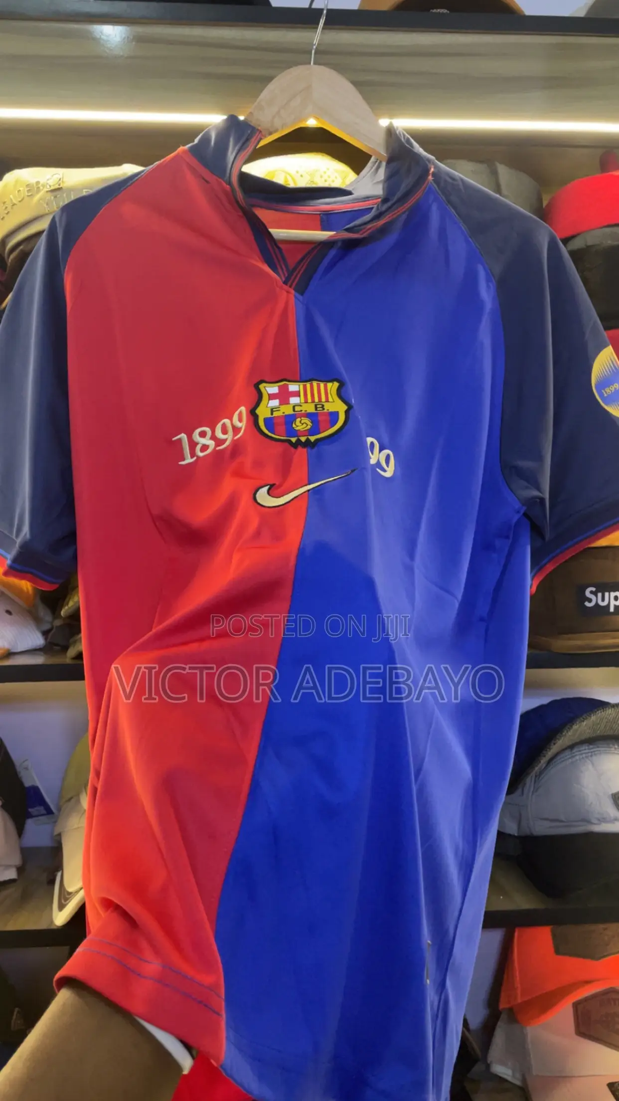 Barcelona Vintage/Retro Football Jersey