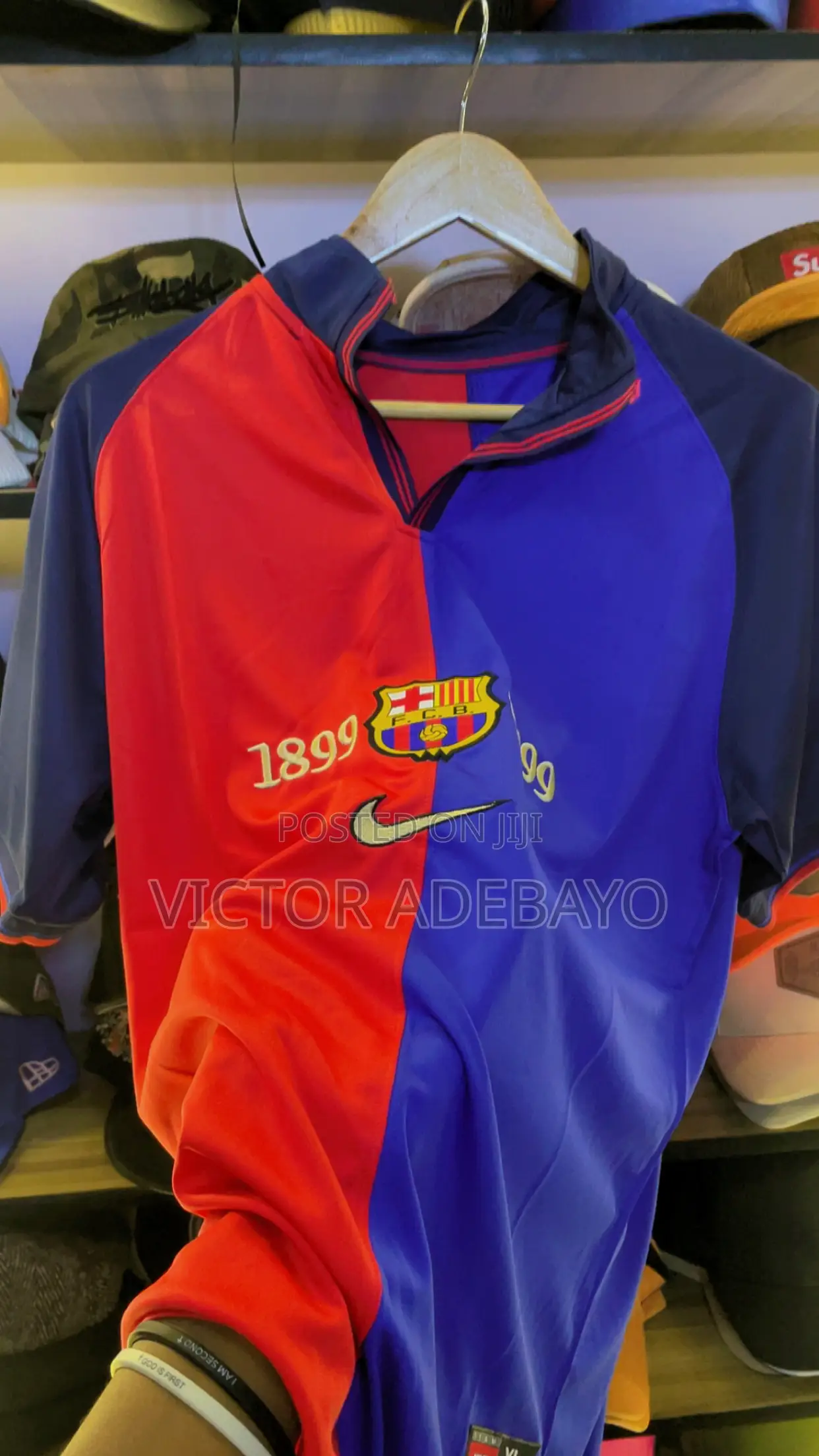 Barcelona Vintage/Retro Football Jersey